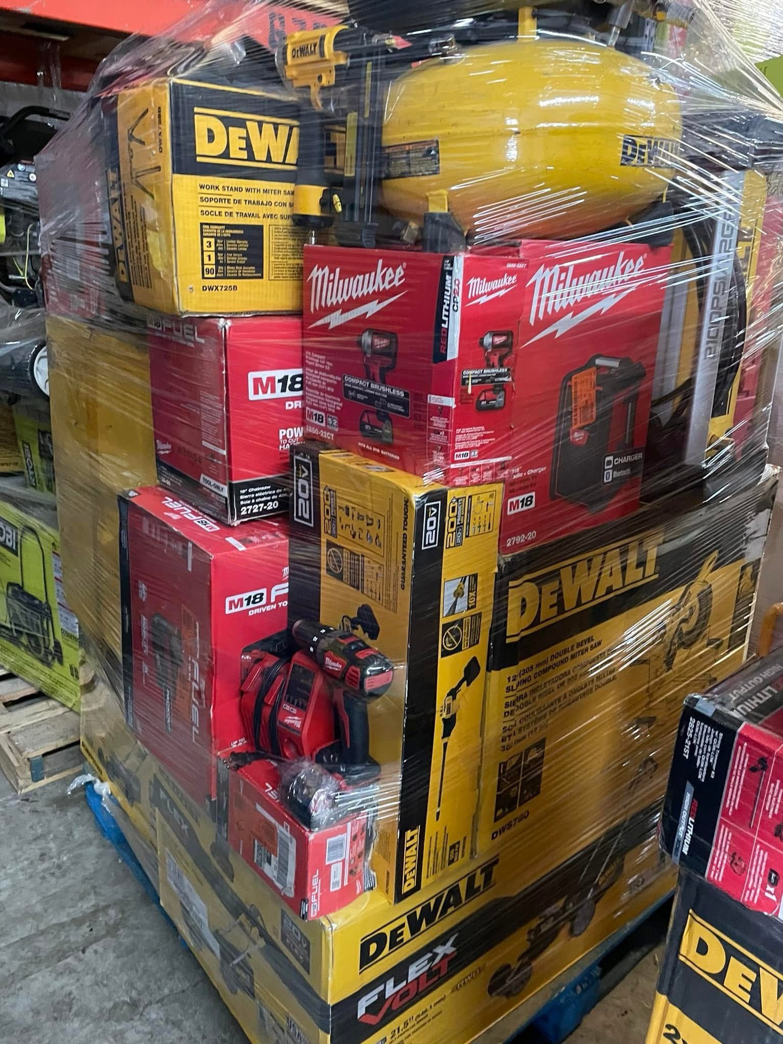 Dewalt And Milwaukee Tools