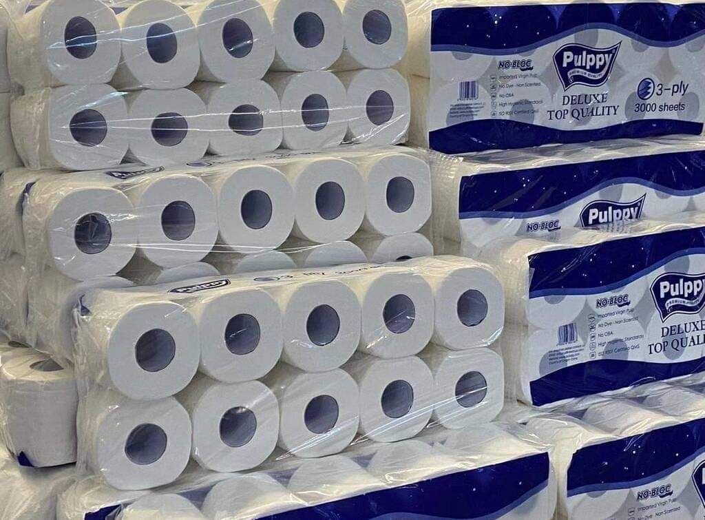 Toilet paper pallet