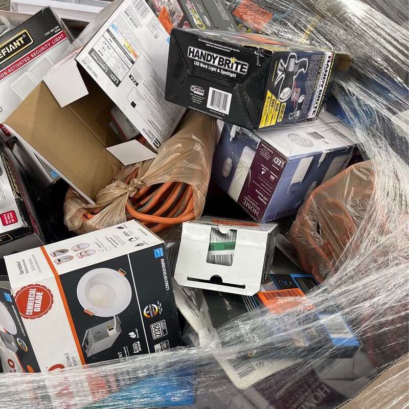 Home Depot Lighting Pallet