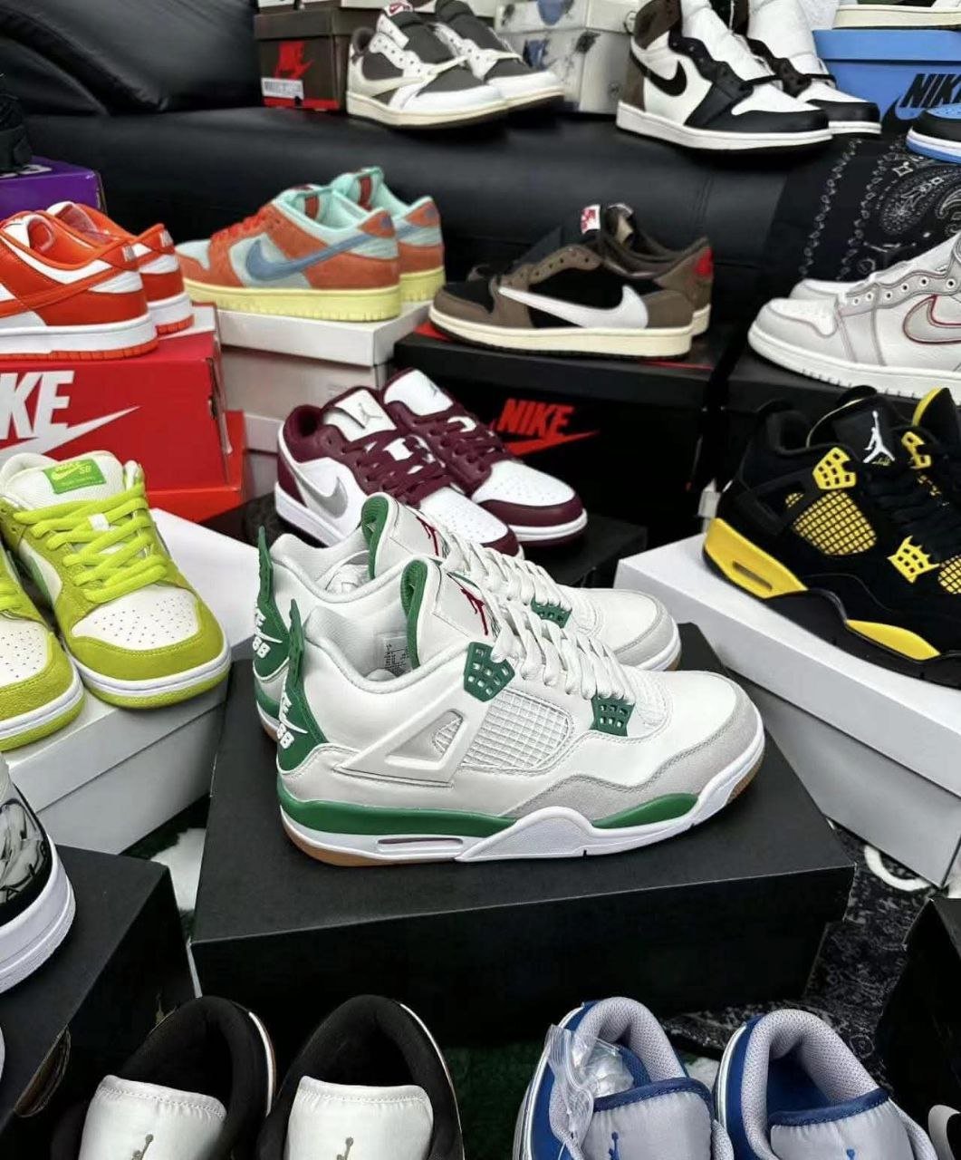 Authentic Jordan sneakers